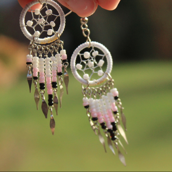 Handmade Jewelry - Handmade | Chiming Dreamcatcher Earrings